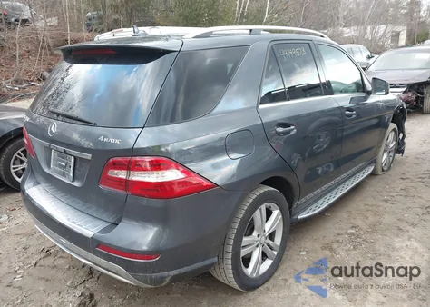 2015 Mercedes-Benz Ml 350 4Matic из США, поврежденный, VIN 4JGDA5HB2FA529403
